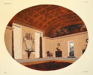 Salone, illustrazione da 